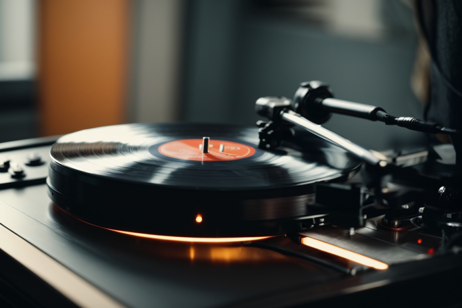 Smooth Sounds: Vinyl Records and Players